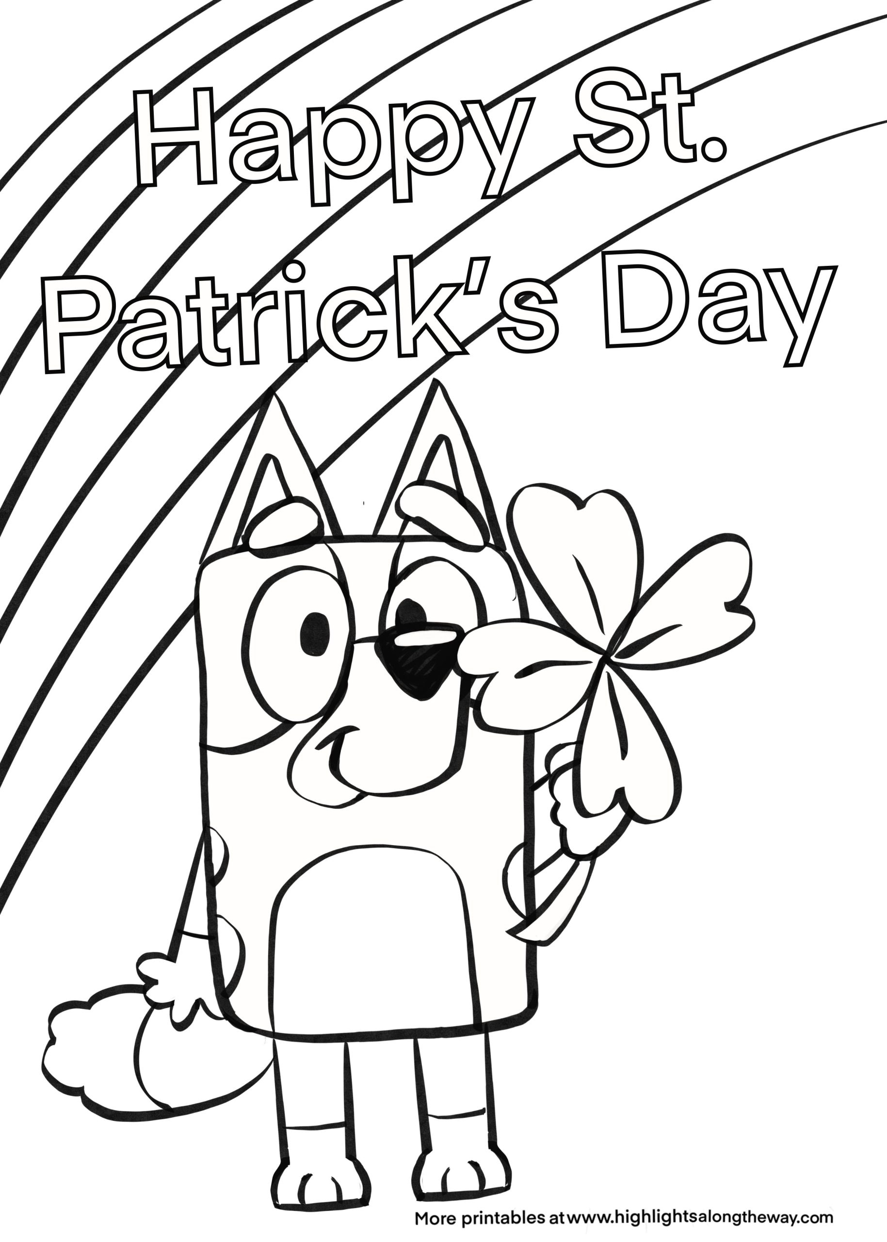st patrick s day coloring pages