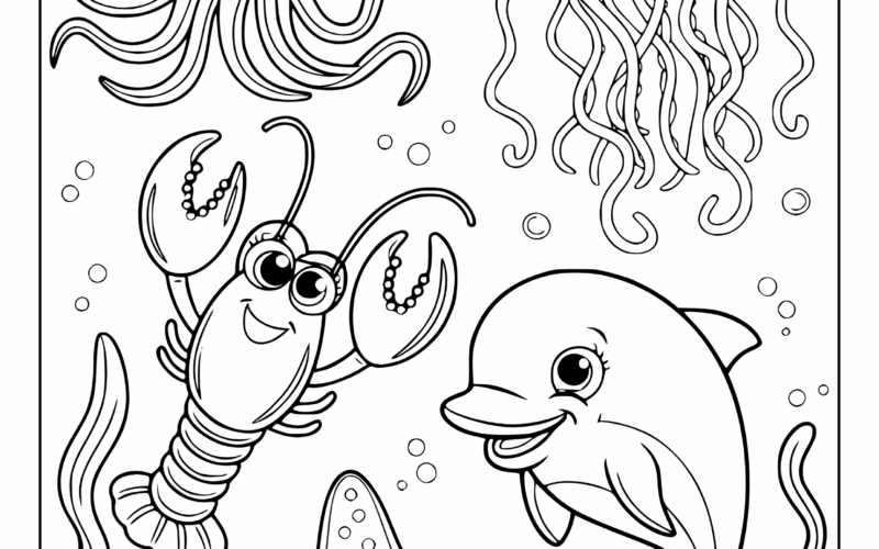 Summer Coloring Pages 20 Free Printable PDF
