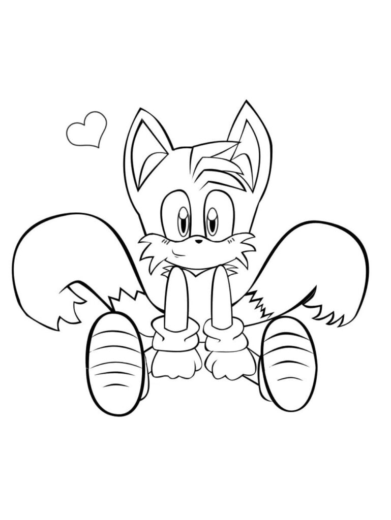 Tails Coloring Pages Best Coloring Pages For Kids