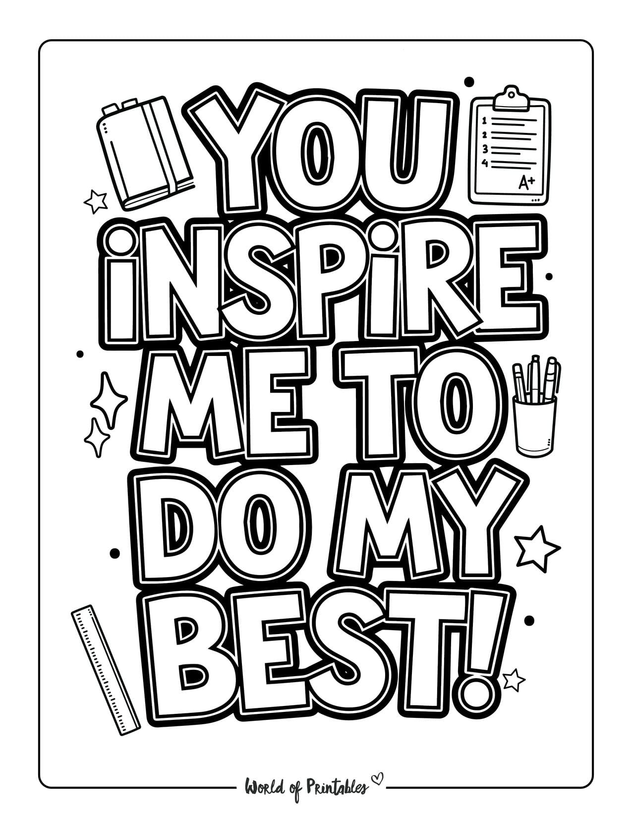 Teacher Appreciation Coloring Pages Fun Printables To Say Thank You World Of Printables Teacher Appreciation Coloring Pages Fun Printables To Say Thank You World Of Printables
