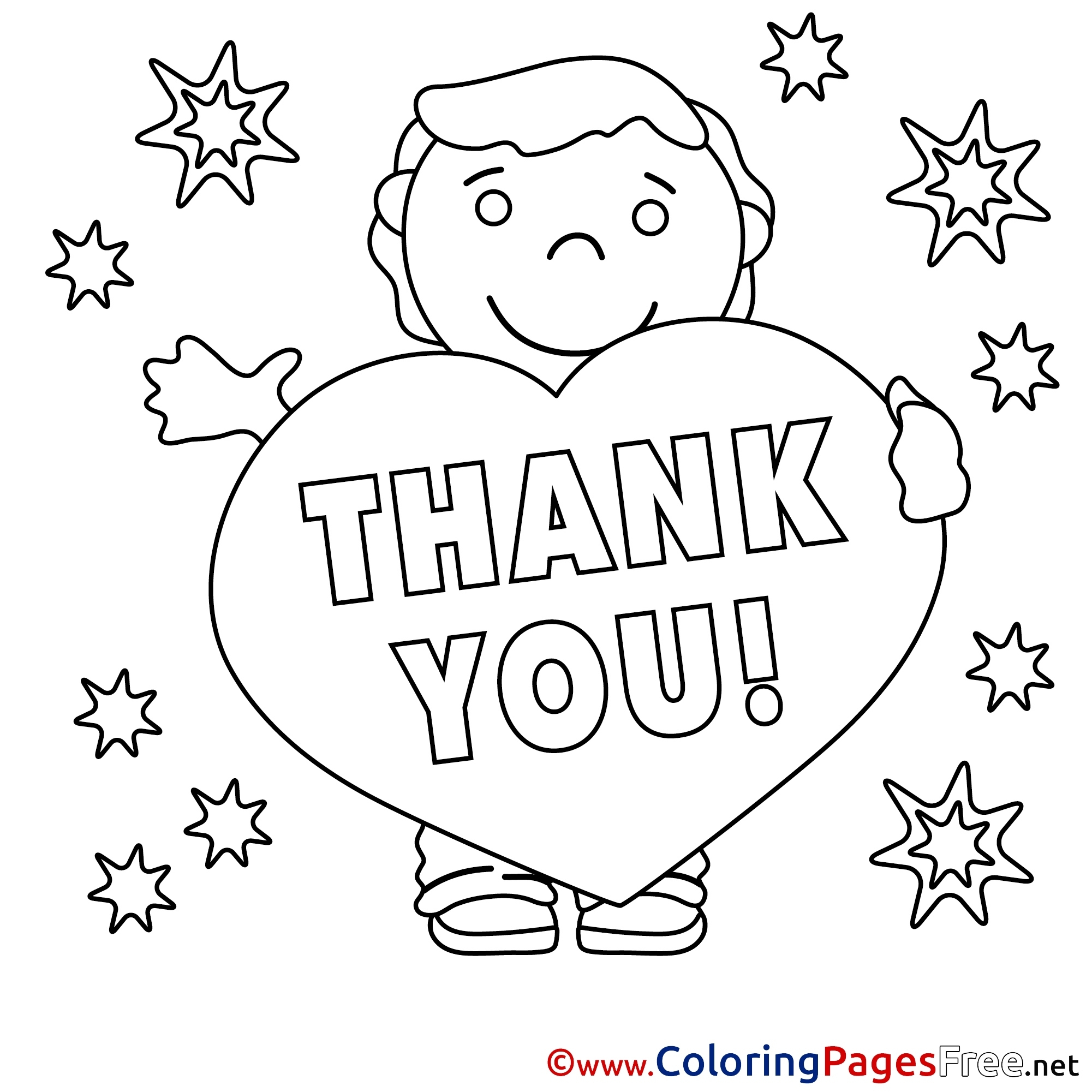 thank you coloring pages thank you coloring pages