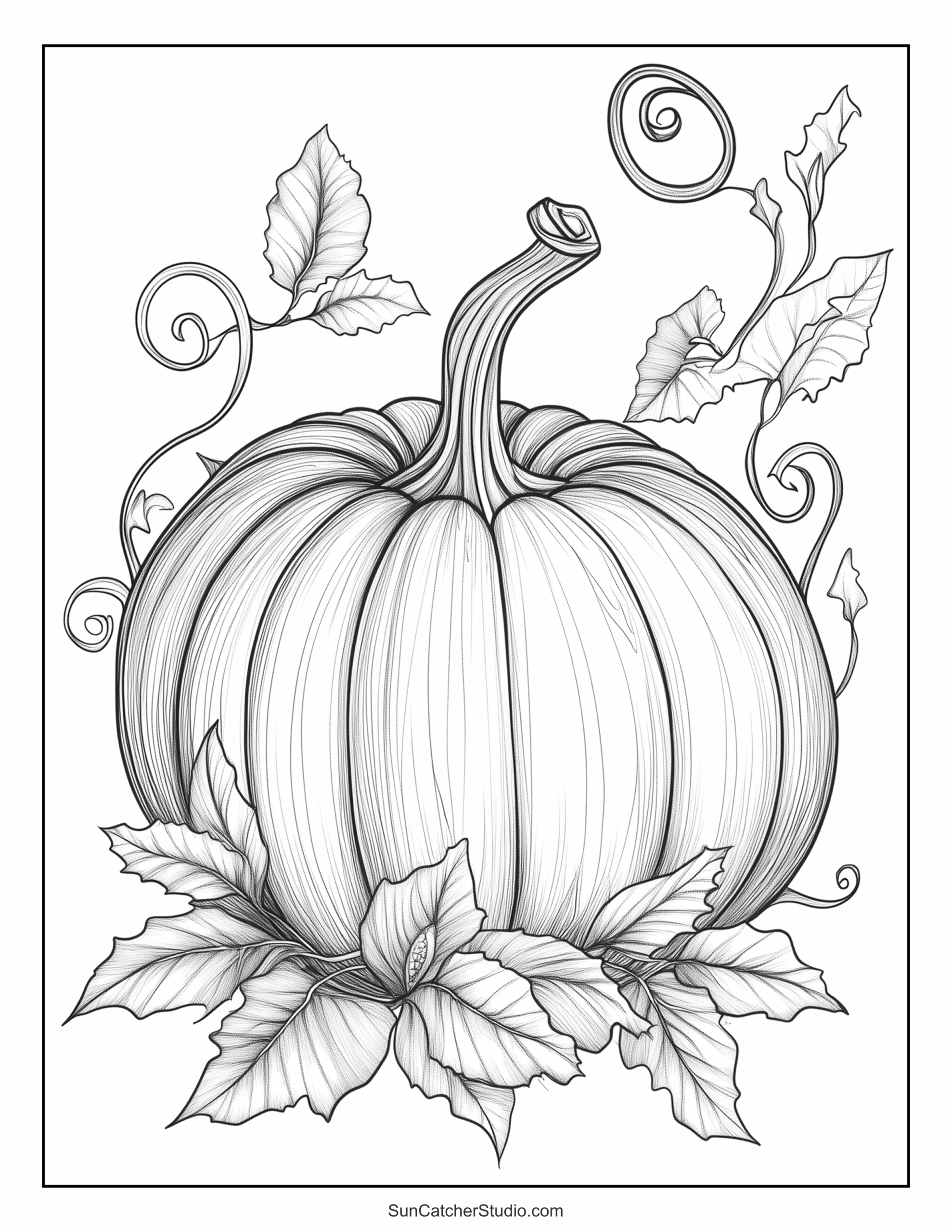 free thanksgiving color pages