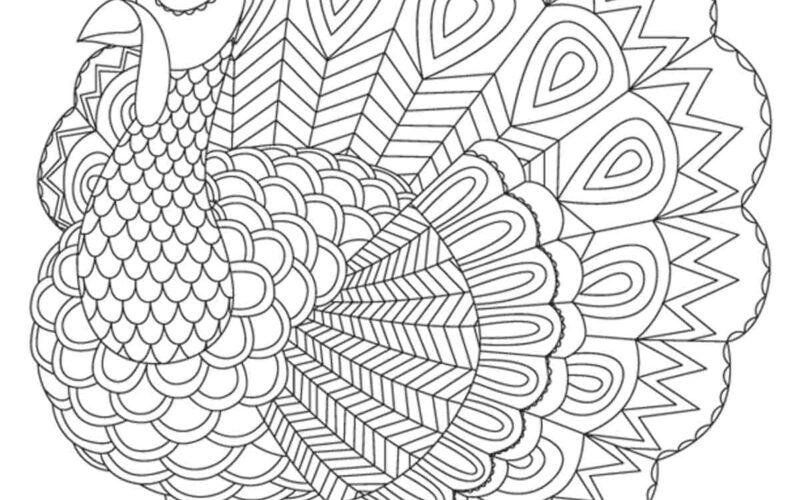 The CUTEST Free Turkey Coloring Pages Skip To My Lou