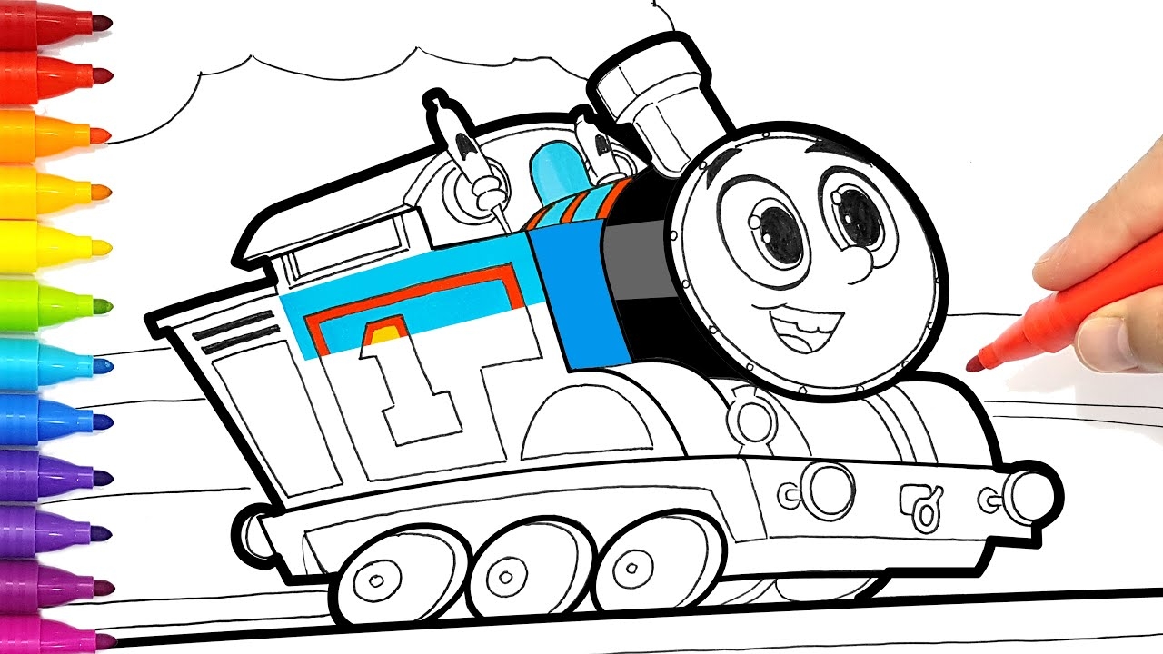 Thomas Friends All Engines Go Thomas Train Drawing And Coloring Pages Tim Tim TV YouTube Thomas Friends All Engines Go Thomas Train Drawing And Coloring Pages Tim Tim TV YouTube