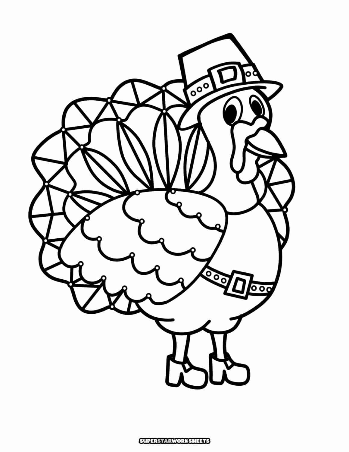 Turkey Coloring Pages Free Printables Superstar Worksheets Turkey Coloring Pages Free Printables Superstar Worksheets