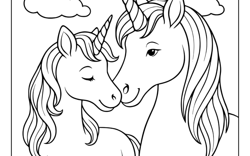 Unicorn Coloring Pages 55 Easy And Free Printable PDF