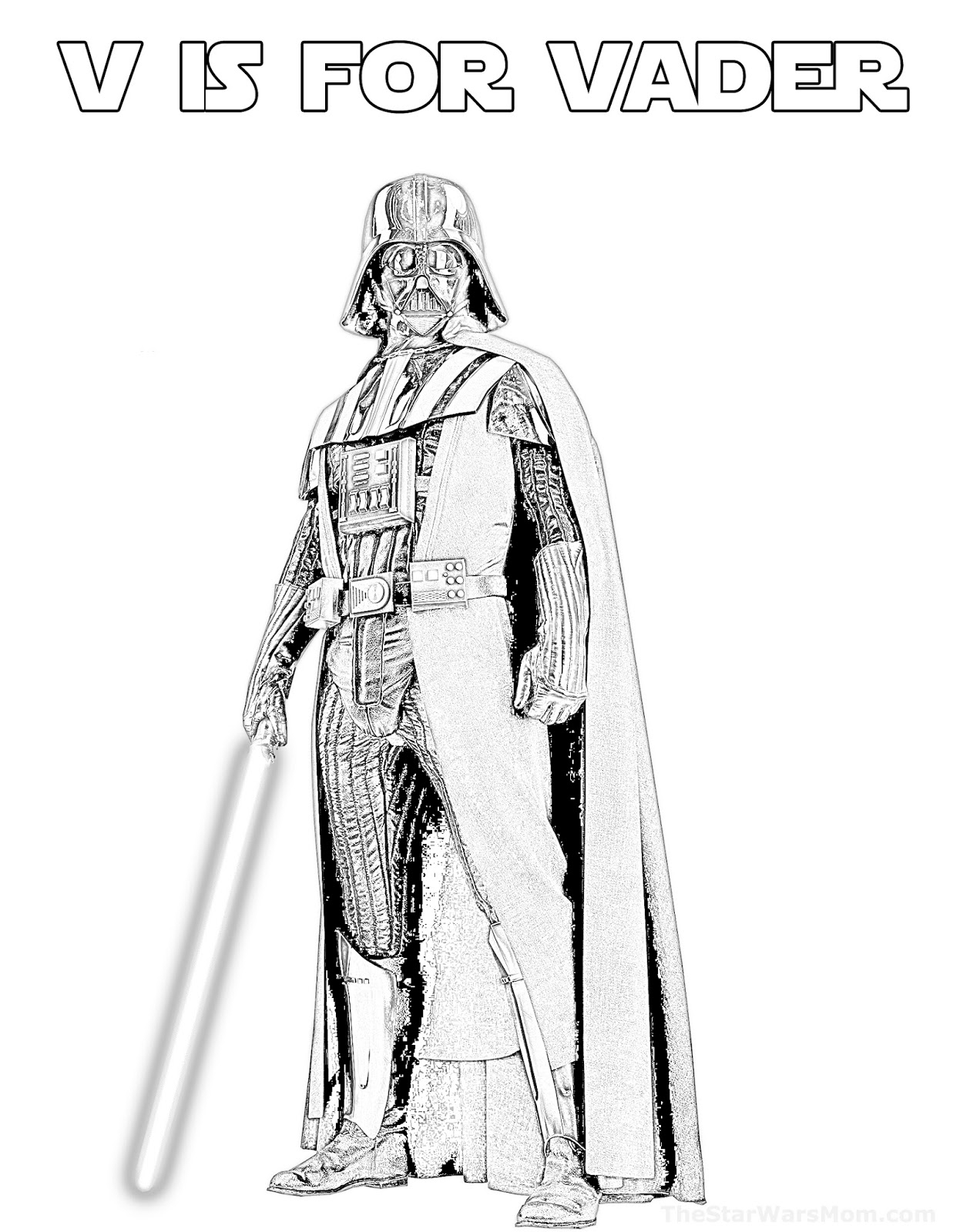 darth vader coloring pages