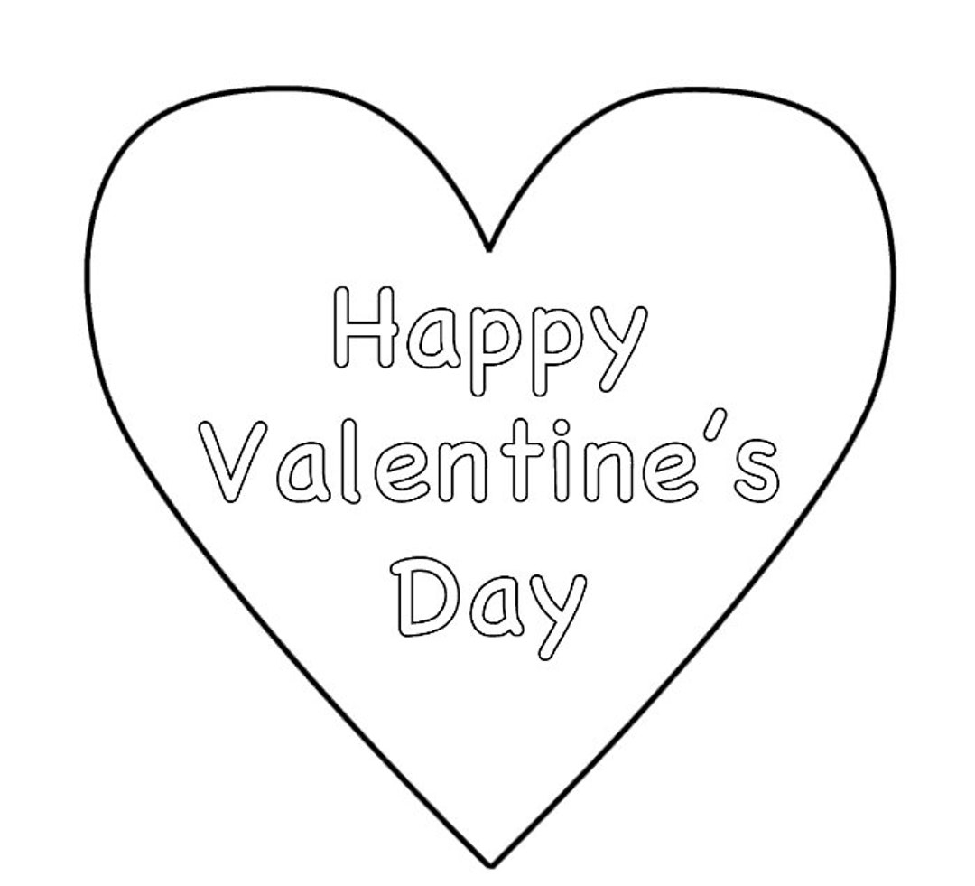 valentine's day color pages valentine's day color pages