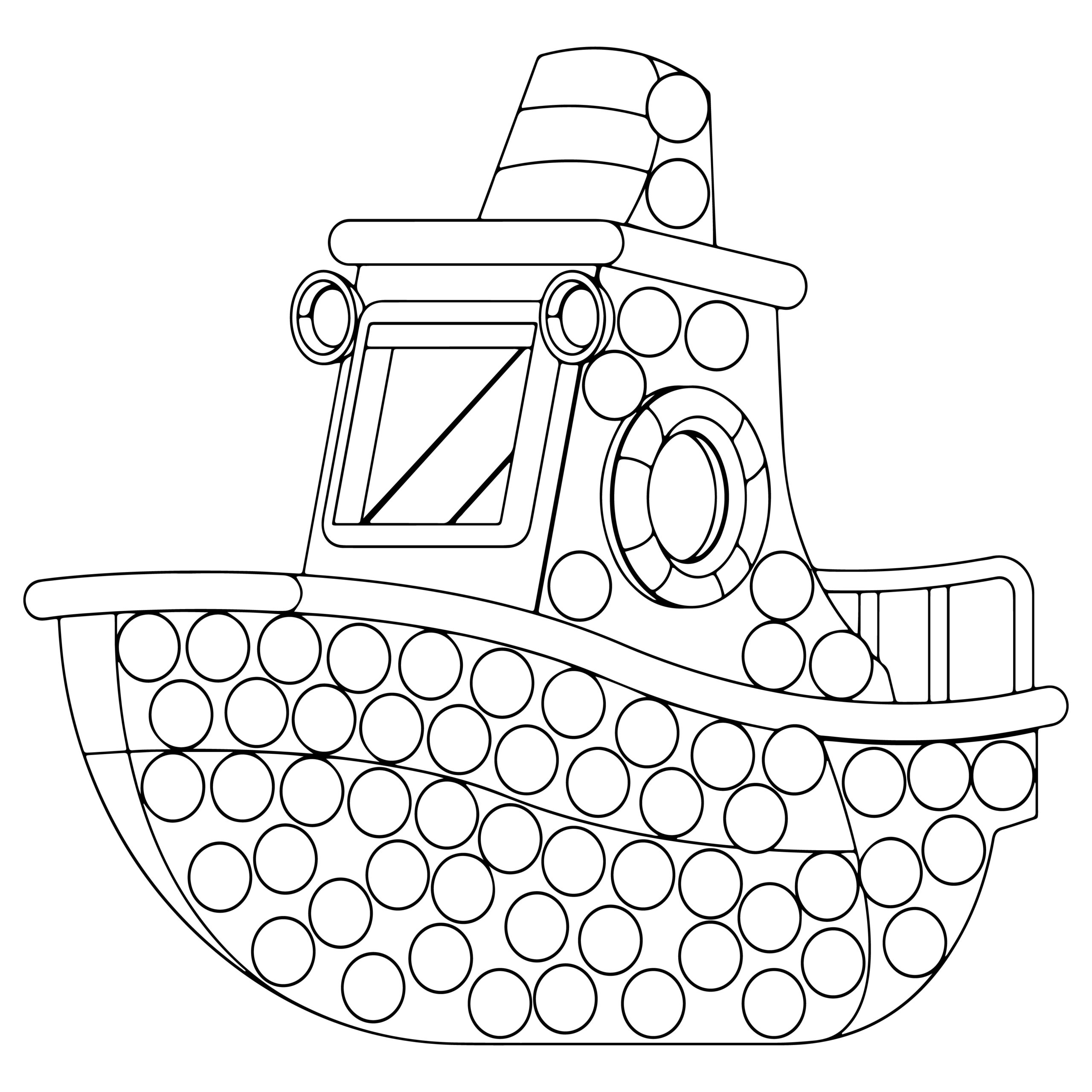 Vehicles Dot Markers Fun Dot Markers Coloring Pages Of Car Truck Plane Train Made By Teachers