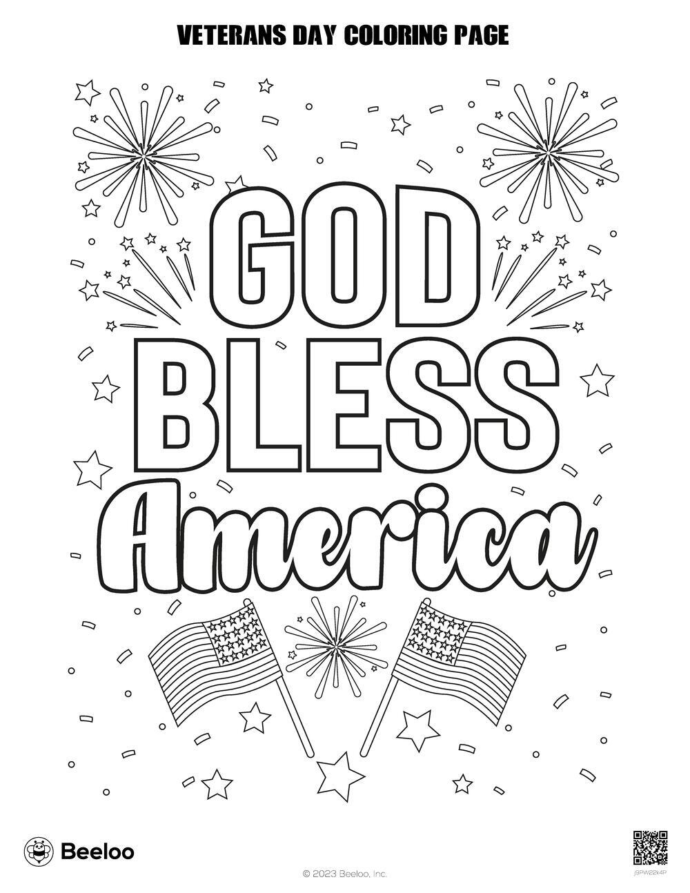 veterans day coloring pages