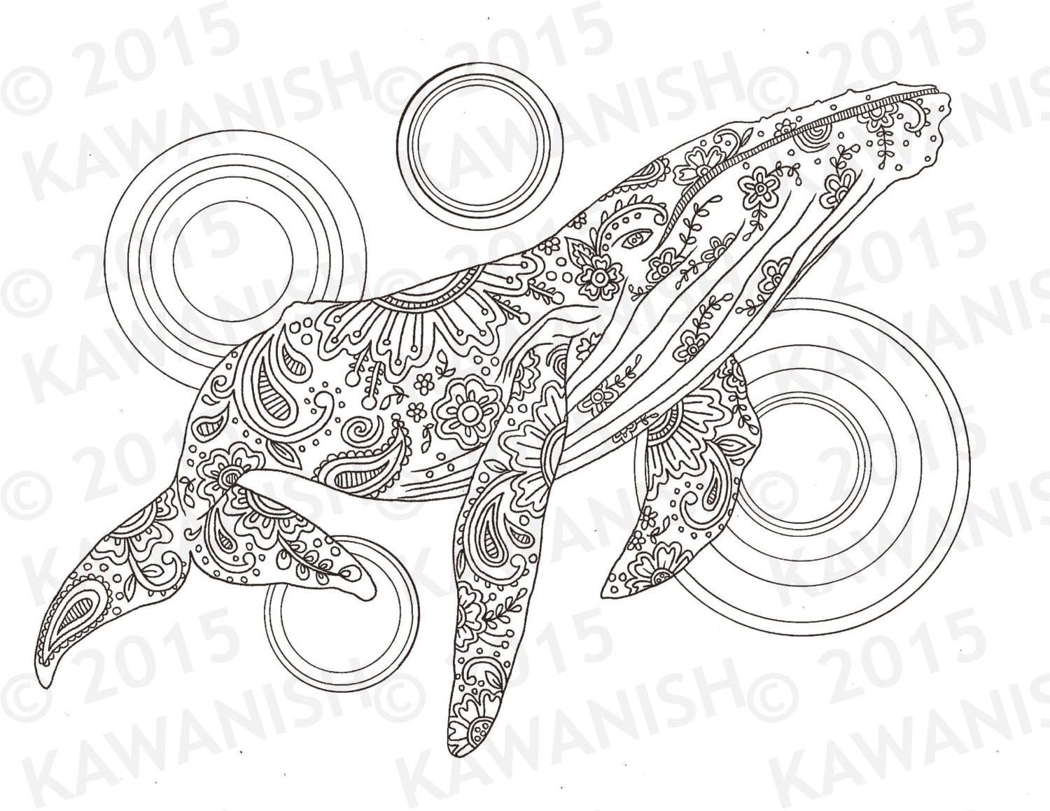 whale coloring pages