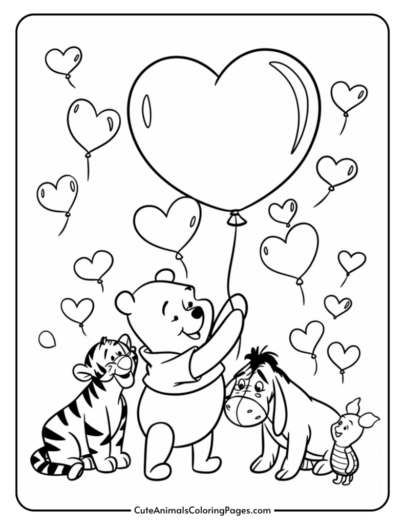 winnie the pooh coloring pages