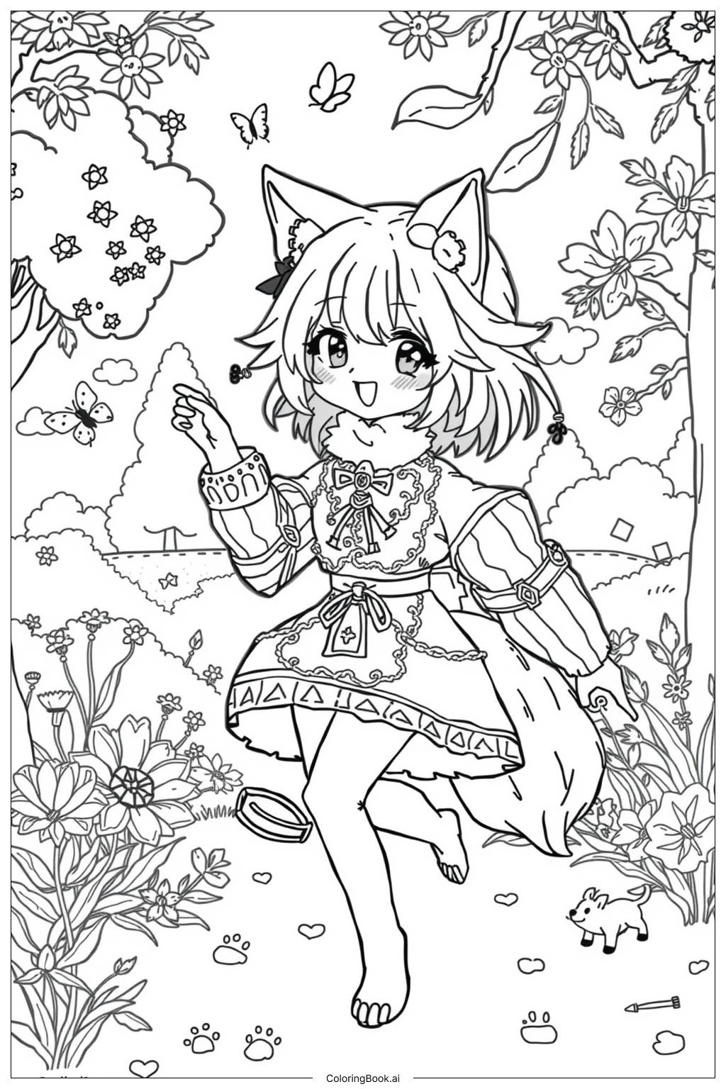 anime girl coloring pages anime girl coloring pages