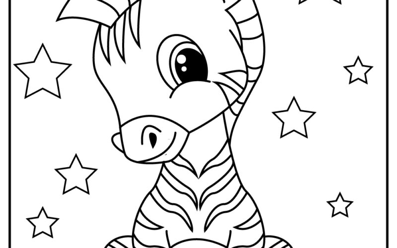 Zebra Coloring Pages 21 Free Printables For Kids