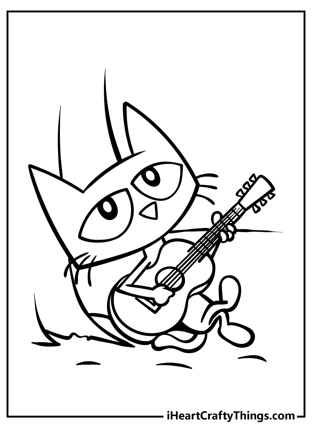 20 Pete The Cat Coloring Pages 100 Free Printables 