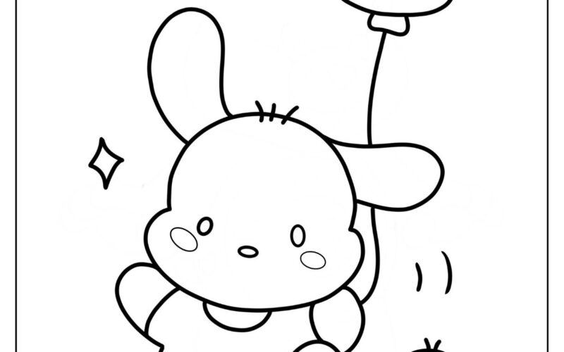 20 Pochacco Coloring Pages Free PDF Printables
