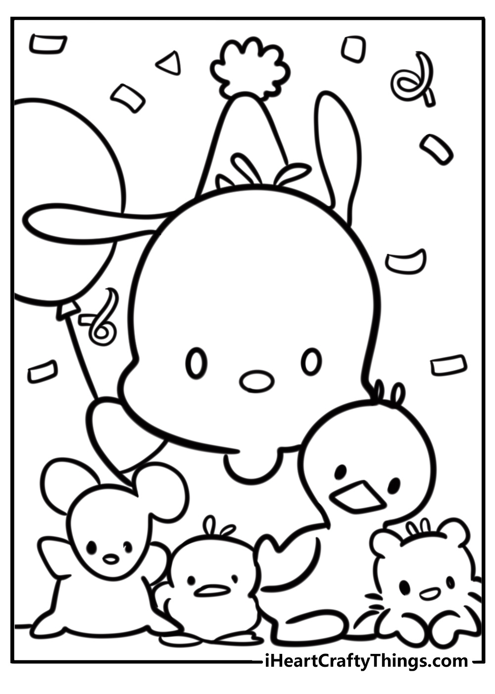 25 Free Pochacco Coloring Pages Cute PDF Printables 