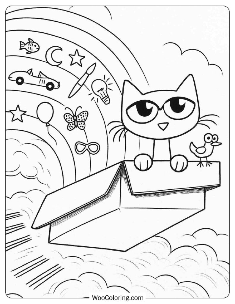 30 Pete The Cat Coloring Pages Free PDF To Print Woo Coloring