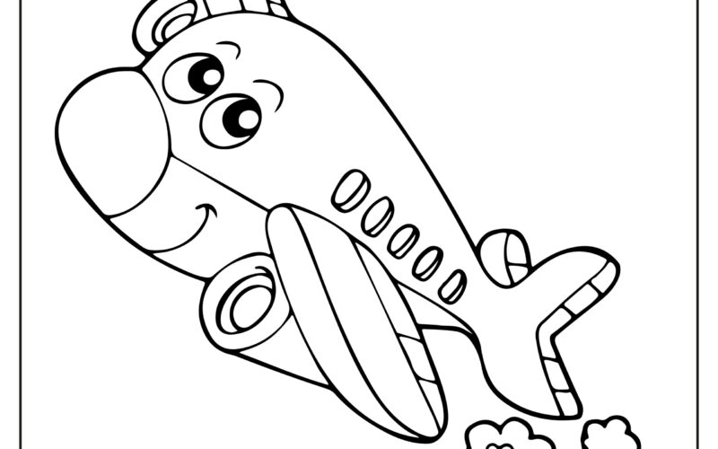 Airplane Coloring Pages Preschool Kindergarten First Grade Made By Teachers