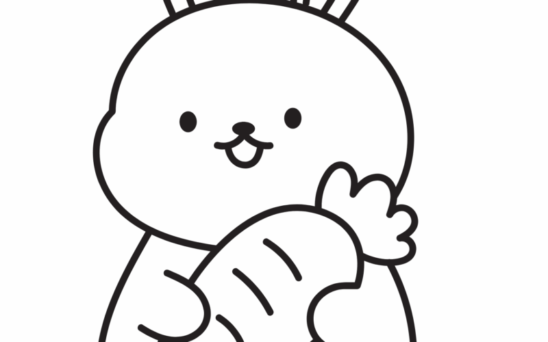 Bunny Coloring Pages To Print Crafty Morning