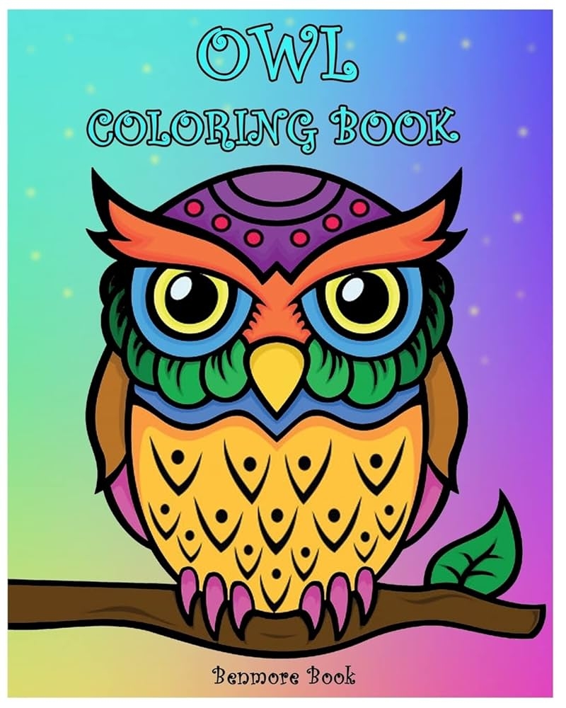 Buy Owl Coloring Book Coloring Book With Fun Easy And Relaxing Makes The Perfect Gift For Everyone Book Online At Low Prices In India Owl Coloring Book Coloring Book With Fun 