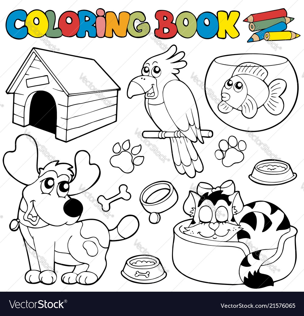 pets coloring pages