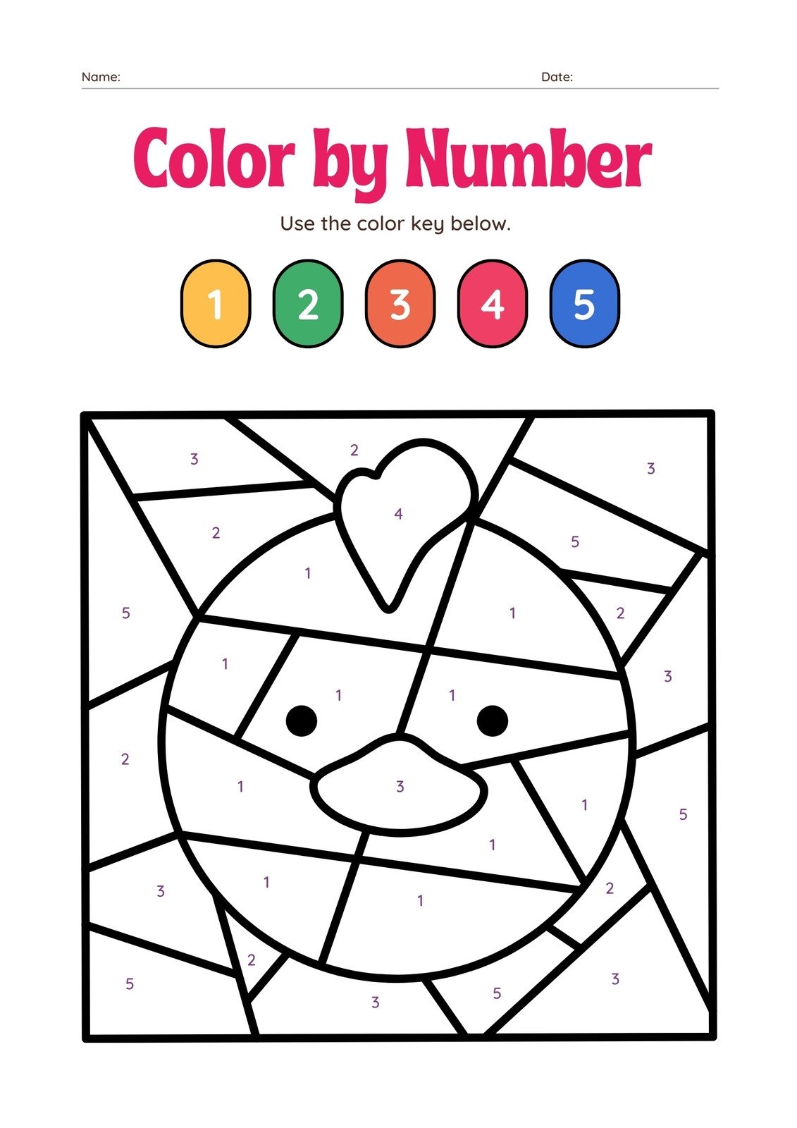 Free Printable Coloring Page Templates To Customize Canva
