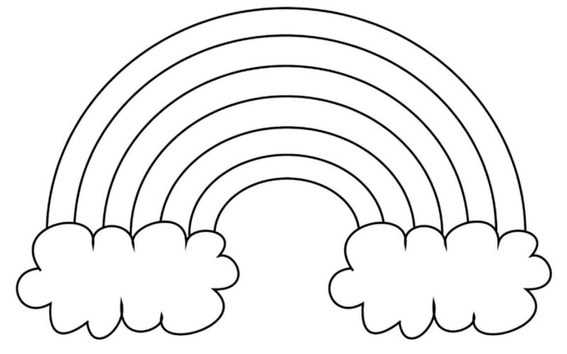 Free Printable Rainbow Coloring Pages What Mommy Does