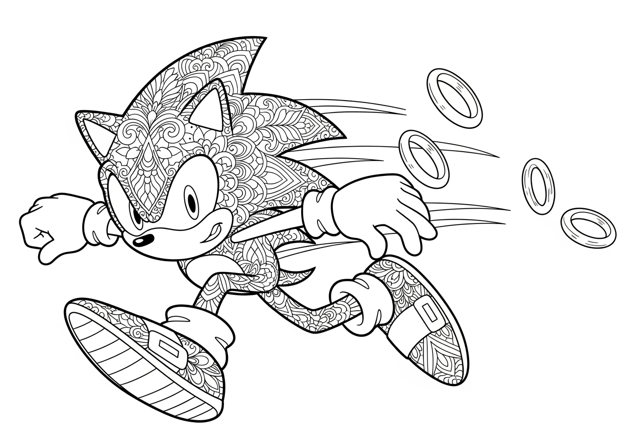 printable coloring pages sonic printable coloring pages sonic