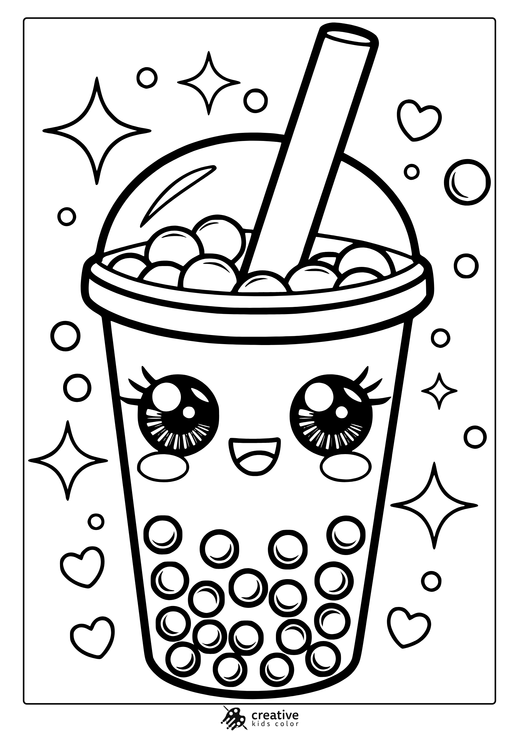 Kawaii Coloring Pages 35 Free Printable PDF 