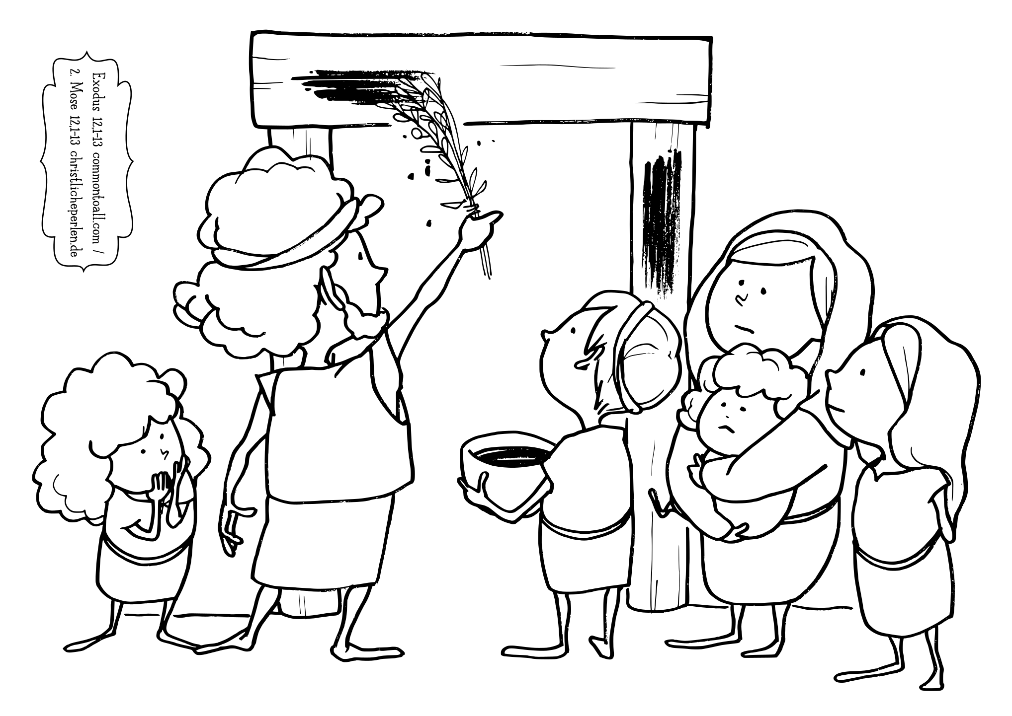 Passah Ausmalbilder Passover Coloring Pages Christliche Perlen Passah Ausmalbilder Passover Coloring Pages Christliche Perlen