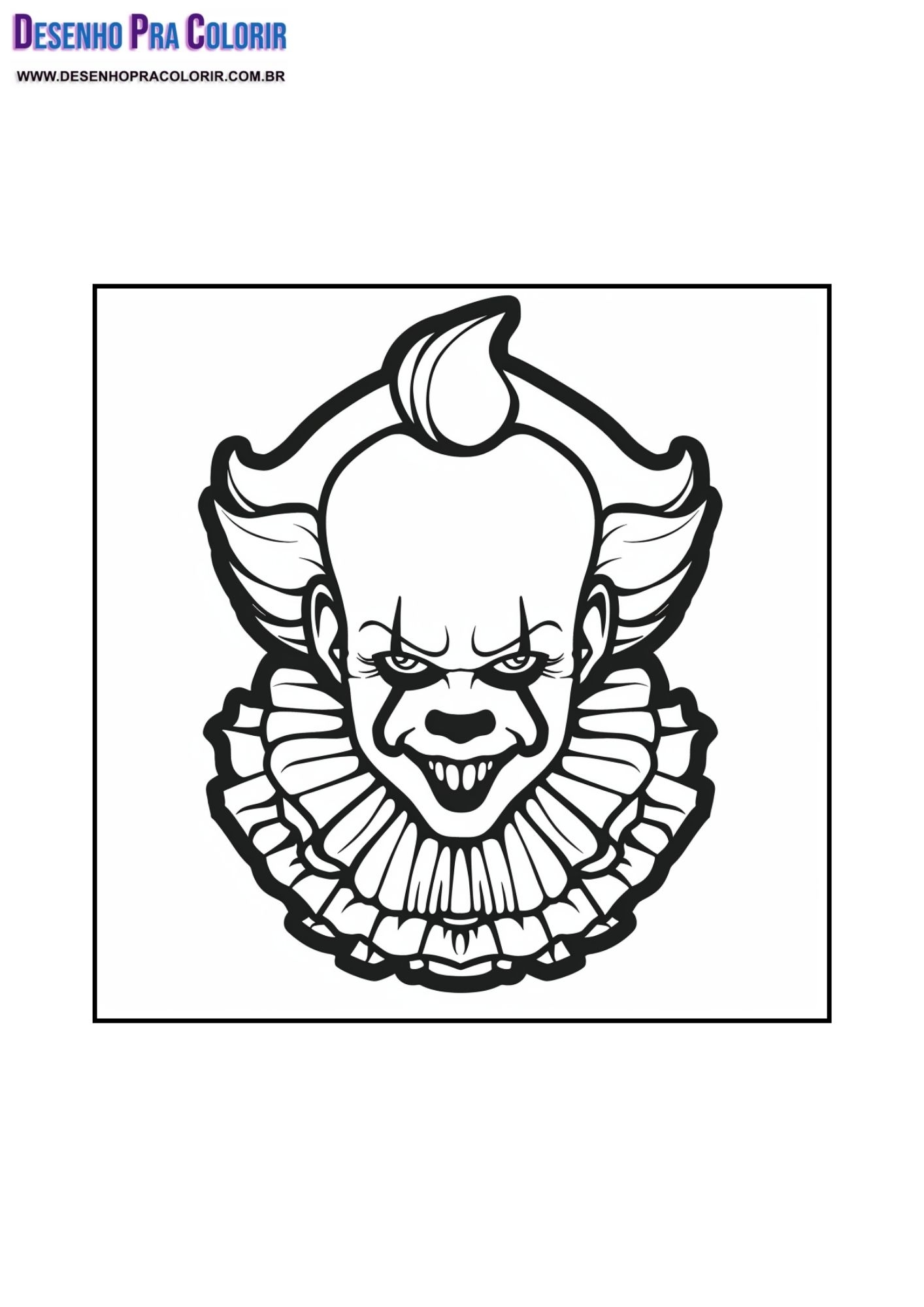 Pennywise Coloring Pages 40 Drawings To Print And Color