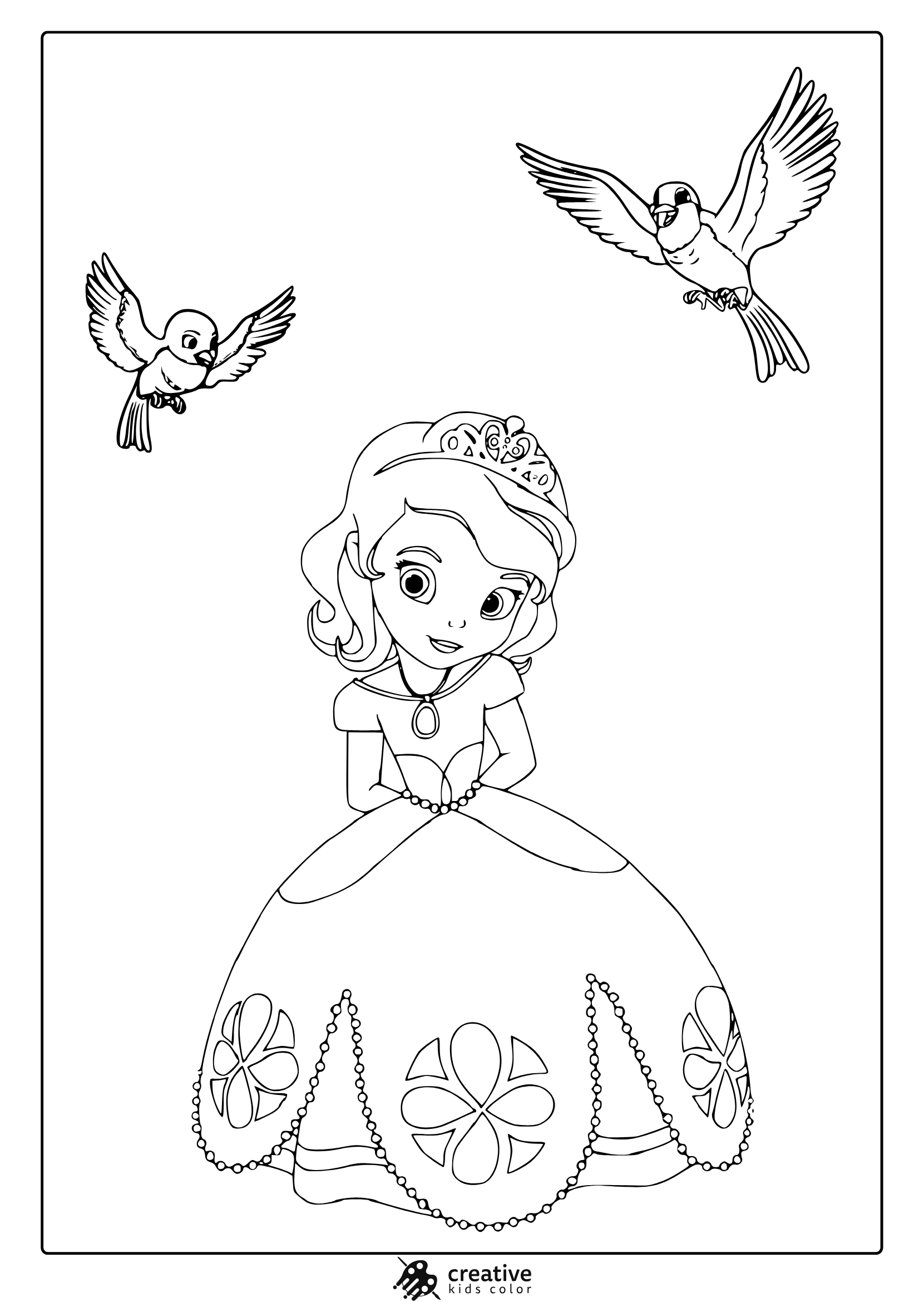 princess color pages printable princess color pages printable